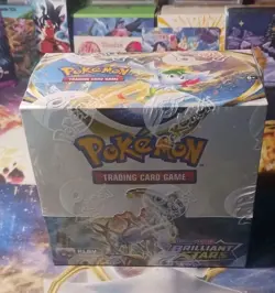 Pokemon TCG Sword & Shield Brilliant Stars Factory Sealed Booster Box. - Image 1