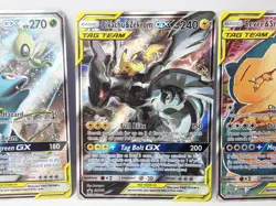 POKEMON TAG TEAM EEVEE SNORLAX CELEBI VENUSAUR PIKACHU ZEKROM VERY NICE!! - Image 3