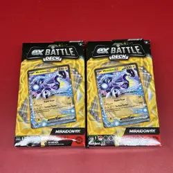2X Pokemon ex Battle Deck MIRAIDON EX Factory Sealed Box Ready To Play #MD - Image 1