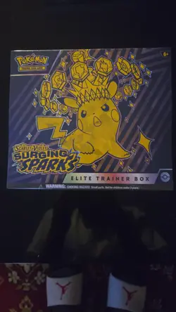 Pokemon Surging Sparks ETB Elite Trainer Box Factory Sealed - Image 1