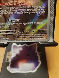Pokemon TCG 151 Mr. Mime Illustration Rare Holo Card 179/165 Mint Condition - Image 5