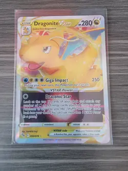 Pokemon TCG Card - Dragonite Vstar 50/78 Pokemon Go - Near Mint [NM]! - Image 1