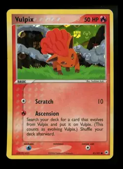 #2 Vulpix 81/101 EX Hidden Legends 2004 Reverse Holo Pokemon Card TCG - Image 1