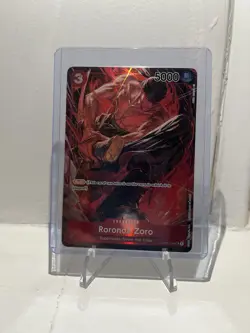 One Piece Card Game Roronoa Zoro Alt Art English Edition OP01-025 - Image 1