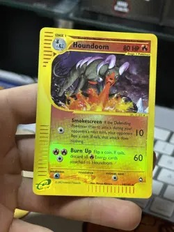 #2 Houndoom 14/147 Aquapolis 2002 Reverse Holo E-Series Vintage Pokemon Card TCG - Image 3