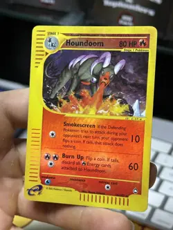#2 Houndoom 14/147 Aquapolis 2002 Reverse Holo E-Series Vintage Pokemon Card TCG - Image 4