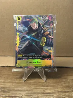 Roronoa Zoro OP07-113 Illustration Box Vol. 3 Promo One Piece Card Game - Image 1