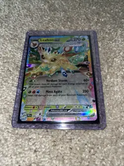 Pokemon TCG Leafeon EX Double Rare Holofoil Card 006/131 Mint Condition - Image 2