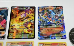 Lot of Charizard Pokemon TCG Trading Cards & Coins - Image 3