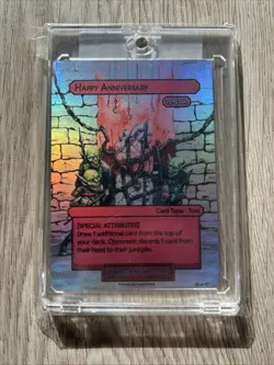 Divorced Dads Happy Anniversary Card 229/500 Goblins Art by Lucas Korte - Image 1