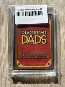 Divorced Dads Happy Anniversary Card 229/500 Goblins Art by Lucas Korte - Image 2