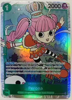 One Piece Card Game Perona OP12-034 SR Art English Edition - Image 1