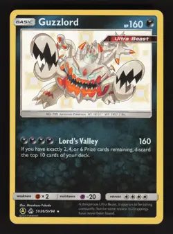 Guzzlord SV26/SV94 Pokemon Hidden Fates Shiny Holo Card - Image 1