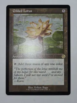MTG Gilded Lotus The Brothers' War 17 Regular Rare - Image 2