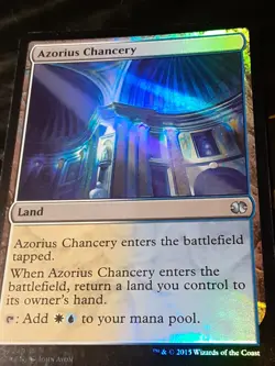 Azorius Chancery FOIL , Modern Masters 2015 , LP , MTG, FREE SHIPPING - Image 2