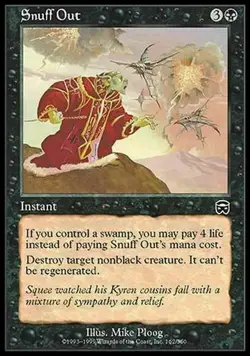 Snuff Out Mercadian Masques Regular MTG #162 - Image 1