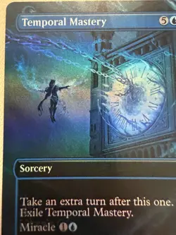 Temporal Mastery (Borderless) - Innistrad Remastered Mythic MTG Extra Turn NM ? - Image 3