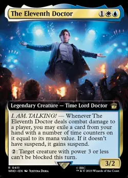 The Eleventh Doctor X1 EXTENDED ART-NM/M- Universes Beyond: Doctor Who - Image 1