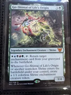 Go-Shintai of Life's Origin [Kamigawa: Neon Dynasty Commander] Near Mint 37/38 - Image 1