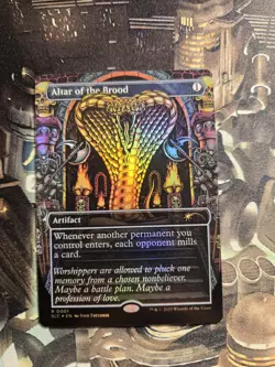 x1x Altar Of The Brood Foil An Encyclopedia Of Magic Secret Lair - Image 1
