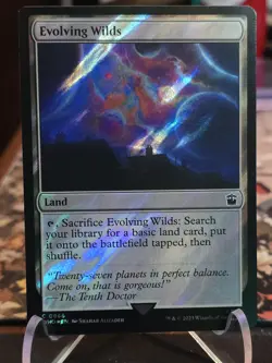 Evolving Wilds (Surge Foil) Universes Beyond: Doctor Who Foil - Image 1