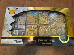 Pokemon TCG Celebrations Special Collection Pikachu V Union Factory Sealed Box - Image 1