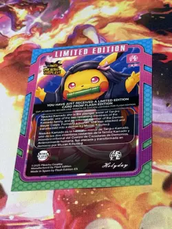 POKEMON PIKACHU COSPLAY! * DEMON SLAYER * NO.2 * LIMITED EDITION BOX TOPPER* - Image 2