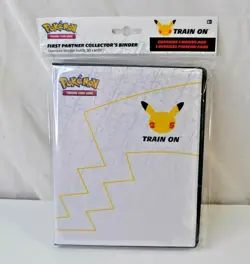 Pokemon 25th Anniversary First Partner Collector's Binder W/Jumbo Pikachu *New* 820650809606 - Image 1