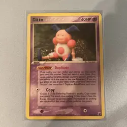 Ditto (Mr. Mime) 38/113 EX Delta Species Regular Stamped Pokemon TCG LP - Image 1
