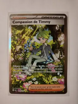 Carte Pokemon - Compassion de Timmy 186/132 - Mega Evolution ME01 - Image 1