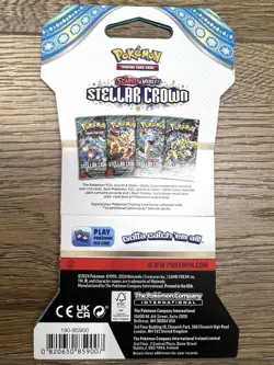 Brand New Stellar Crown Sleeved Booster Pack - Pokemon TCG: Factory Sealed - Image 2
