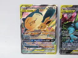 POKEMON TAG TEAM EEVEE SNORLAX CELEBI VENUSAUR PIKACHU ZEKROM VERY NICE!! - Image 2