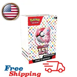 Pokemon TCG Scarlet & Violet 151 Booster Bundle Sealed New (6 packs) - Image 1