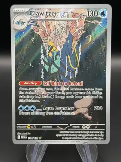 Clawitzer 141/132 - Illustration Rare Pokemon TCG Mega Evolution - NM - Image 1