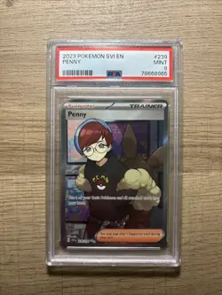 Penny 239/198 Sv01: Scarlet & Violet Base Set Holo Ultra Rare PSA 9 MINT Pokemon - Image 1