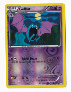Golbat #54 Pokemon TCG Plasma Storm Reverse Holo NEAR-MINT condition - Image 2
