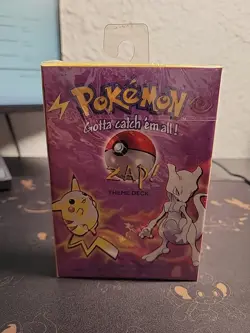 Pokemon - 1999 Zap Base Set Theme Deck Sealed 742818060189 - Image 1