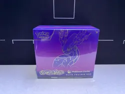 Scarlet and Violet Base Set Pokemon Center ETB (Miraidon) Sealed - Image 1