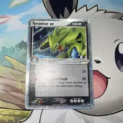 Pokemon Tcg Tyranitar EX 17/17 Holo - POP Series Promos - HP condition rare - Image 1