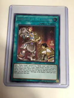 Yugioh TCG Heritage of the Chalice FOIL Secret Rare 1st Ed MP19-EN224 M/NM - Image 1