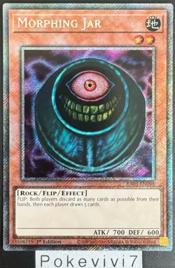 Carte YU-GI-OH! MORPHING JAR RA03-EN098 PSR NEUF - Image 1