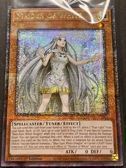 Maiden Of White | SDWD-EN041 | Quarter Century Secret Rare | SEALED! | YuGiOh! - Image 3