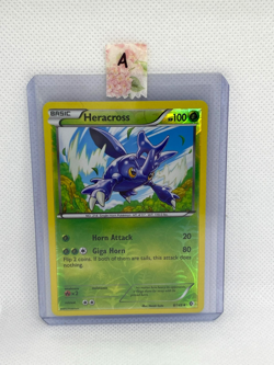 Heracross Boundaries Crossed 8/149 Reverse Holo Pokemon Trading Card - Image 2