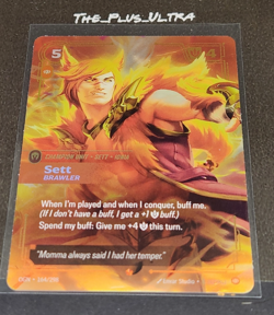 FOIL Riftbound Sett Card Brawler 164/298 English Ver League of legends - Image 2