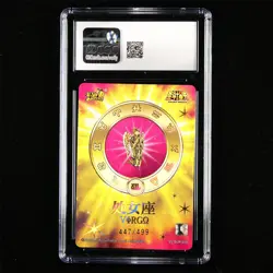 CGC GEM MINT 10 KAYOU 2024 Saint Seiya 3 CCG Card SS-BUR-016 Shun 447/499 - Image 3