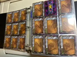 HUGE Mythos CCG Lot in Binder!! 45 Pages Loaded 1000+ Cards - Image 3