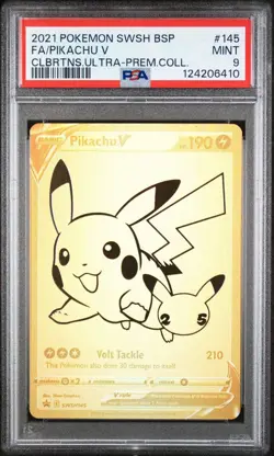 Pikachu V SWSH145 SWSH: Sword & Shield Promo Cards Holo - Image 1