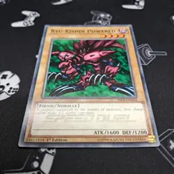 Ryu-Kishin Powered SS02-ENA03 1st Edition LP Light Play Yu-Gi-Oh! Card - Image 3