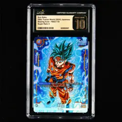 CGC Pristine 10 BANDAI 2024 Dragon Ball JPN.CCG SR Card FB02-119 Son Goku - Image 1