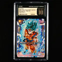 CGC Pristine 10 BANDAI 2024 Dragon Ball JPN.CCG SR Card FB02-119 Son Goku - Image 2